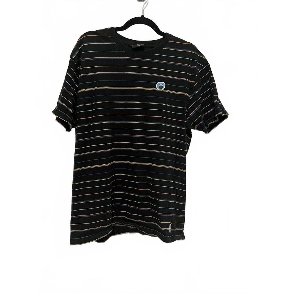 Icecream Striped Graphic Tee - XL